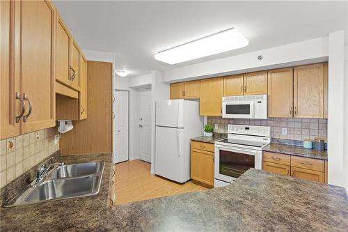 308 495 Lindenwood Dr. E Drive, Winnipeg, MB - Indoor Photo Showing Kitchen With Double Sink