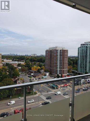 1501 - 75 Canterbury Place, Toronto, ON - Outdoor With Balcony With View