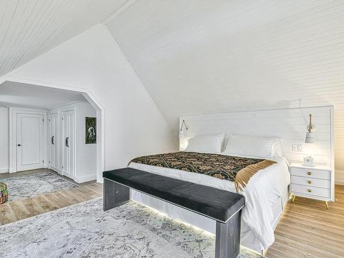 Chambre Ã  coucher principale - 55 Ch. De La Colline, Saint-Sauveur, QC - Indoor Photo Showing Bedroom
