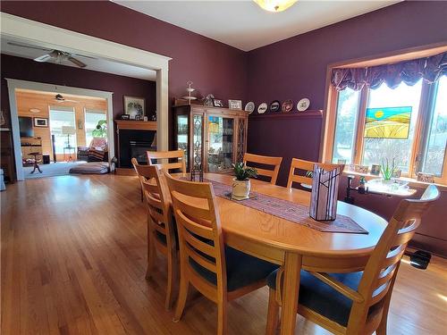 56064 12 Road W, Cartier Rm, MB - Indoor Photo Showing Dining Room