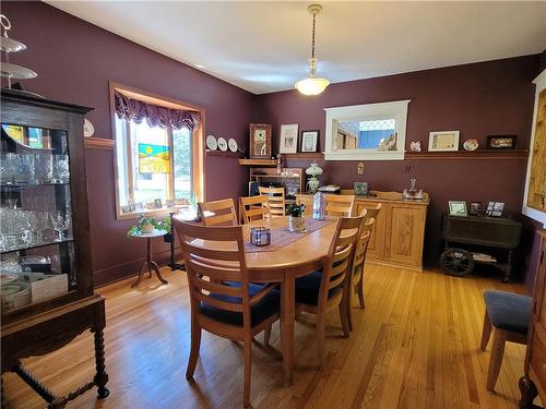 56064 12 Road W, Cartier Rm, MB - Indoor Photo Showing Dining Room