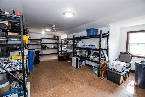 24 Port Maitland Road, Dunnville, ON - Indoor Photo Showing Garage