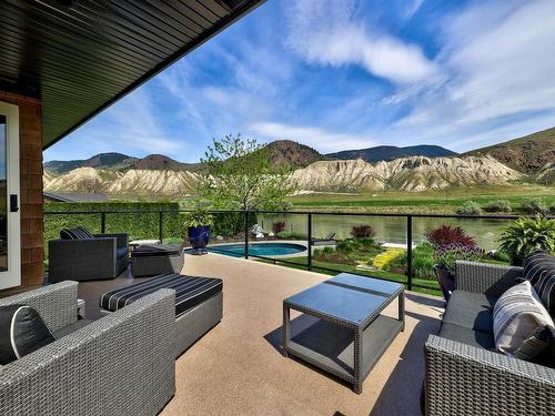 6648 Chukar Drive, Kamloops, BC - Outdoor With In Ground Pool With Backyard