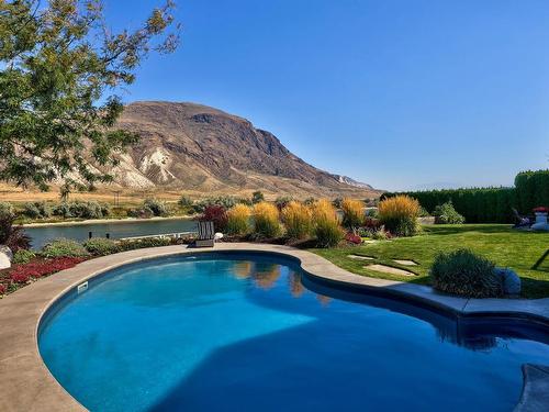6648 Chukar Drive, Kamloops, BC - Outdoor With In Ground Pool With Deck Patio Veranda