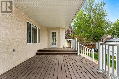 3827 Cumberland Road E, Regina, SK - Outdoor With Deck Patio Veranda With Exterior