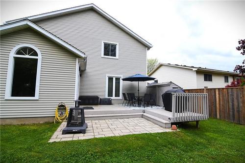 REAR VIEW - 67 Melissa Crescent, Welland, ON - Outdoor With Deck Patio Veranda With Exterior