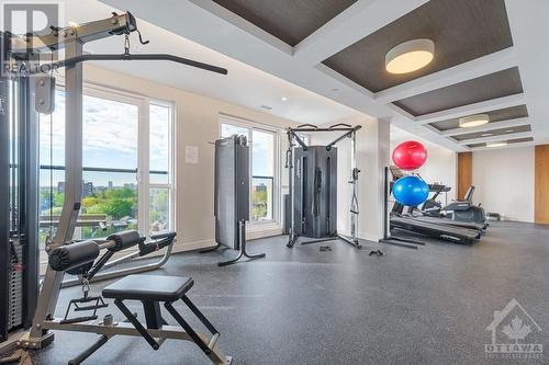 560 Rideau Street Unit#421, Ottawa, ON - Indoor Photo Showing Gym Room