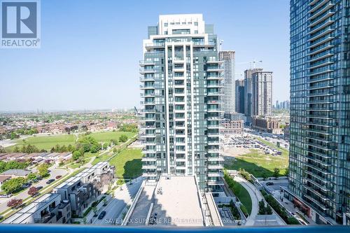 1714 - 4055 Parkside Village Drive, Mississauga, ON - Outdoor With Facade