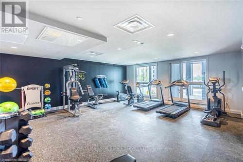 511 - 95 Dundas Street W, Oakville, ON - Indoor Photo Showing Gym Room