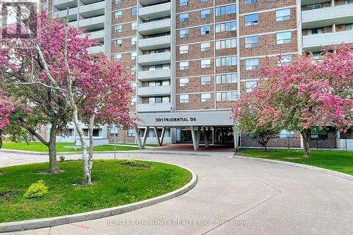 712 - 301 Prudential Drive, Toronto (Dorset Park), ON - Outdoor With Facade