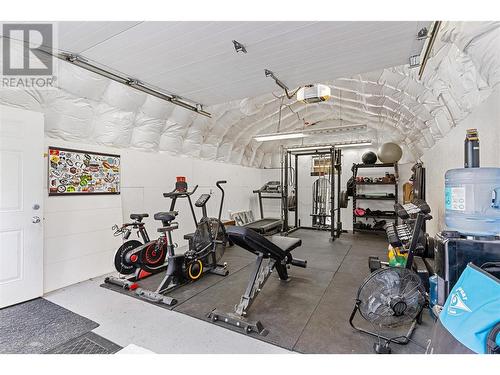 468 Rose Valley Road, West Kelowna, BC - Indoor Photo Showing Gym Room