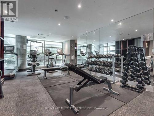 201 - 81 Navy Wharf Court, Toronto, ON - Indoor Photo Showing Gym Room