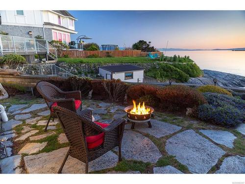 2106 Marne St, Oak Bay, BC - Outdoor With Body Of Water With Deck Patio Veranda