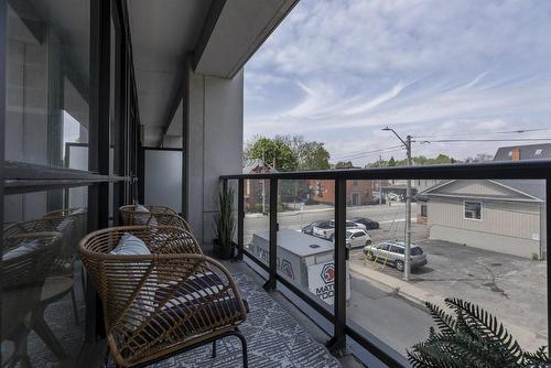 101 Locke Street S|Unit #212, Hamilton, ON - Outdoor With Balcony With Exterior