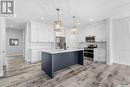 206 Germain Court, Saskatoon, SK  - Indoor Photo Showing Kitchen With Upgraded Kitchen 