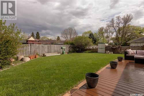 509 Grant Bay, Esterhazy, SK - Outdoor With Deck Patio Veranda With Backyard