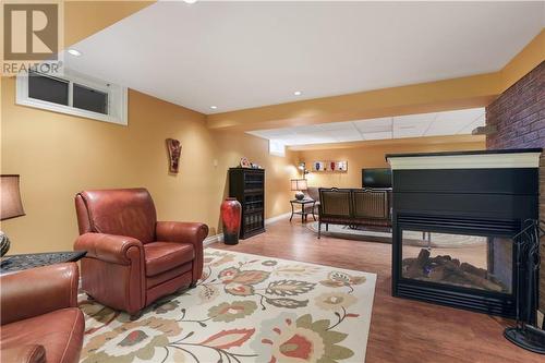 74 Erindale Avenue, Renfrew, ON - Indoor Photo Showing Living Room With Fireplace