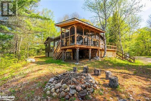 2460 Fred Jones Road, Haliburton, ON - Outdoor With Deck Patio Veranda