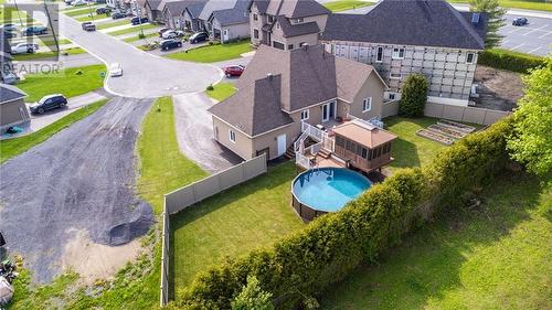 131 Kincardine Street E, Alexandria, ON - Outdoor With Above Ground Pool With Deck Patio Veranda With View