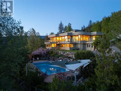 5454 Kingsview Road, Vernon, BC - Outdoor With In Ground Pool With Deck Patio Veranda