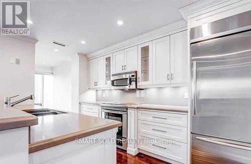 2202 - 30 Wellington Street E, Toronto, ON - Indoor Photo Showing Kitchen With Double Sink