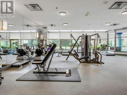 1127 - 138 Bonis Avenue, Toronto, ON - Indoor Photo Showing Gym Room