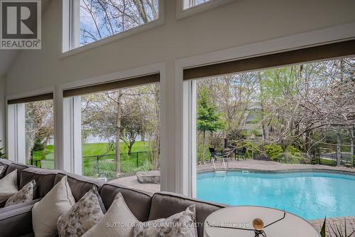 22 Arkendo Drive, Oakville, ON -  Photo Showing Other Room With In Ground Pool