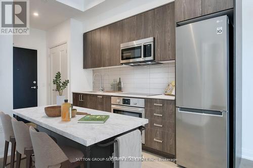 414 - 293 The Kingsway, Toronto, ON - Indoor Photo Showing Kitchen With Stainless Steel Kitchen With Upgraded Kitchen