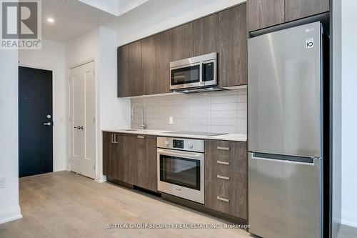 414 - 293 The Kingsway, Toronto, ON - Indoor Photo Showing Kitchen With Stainless Steel Kitchen