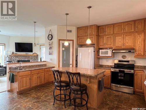 2017 Bay View Drive, Lac Des Iles, SK - Indoor Photo Showing Kitchen