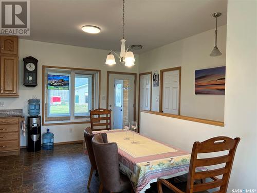 2017 Bay View Drive, Lac Des Iles, SK - Indoor Photo Showing Dining Room
