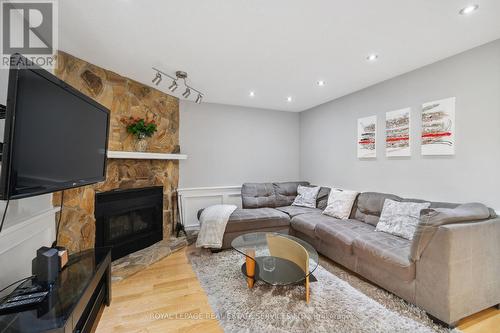 1519 Ballantrae Drive, Mississauga, ON - Indoor Photo Showing Other Room With Fireplace
