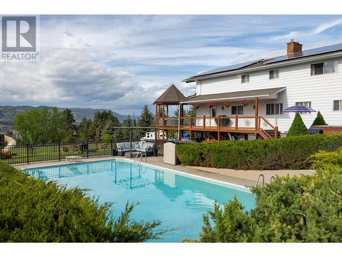 143 Stepping Stones Crescent, Vernon, BC - Outdoor With In Ground Pool With Deck Patio Veranda