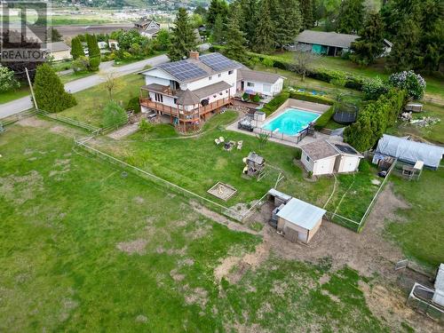 143 Stepping Stones Crescent, Vernon, BC - Outdoor With In Ground Pool With View
