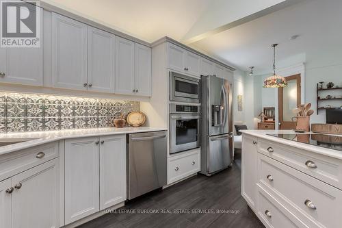 2411 Lakeshore Road, Burlington, ON - Indoor Photo Showing Kitchen With Upgraded Kitchen