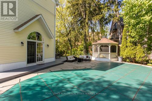 2411 Lakeshore Road, Burlington, ON - Outdoor With In Ground Pool