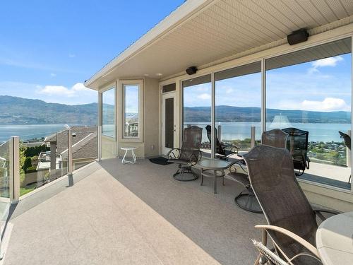 3569 Gala View Drive, West Kelowna, BC - Outdoor With Body Of Water With Deck Patio Veranda With View With Exterior