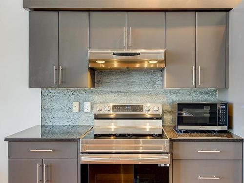 414-1331 Ellis Street, Kelowna, BC - Indoor Photo Showing Kitchen With Upgraded Kitchen