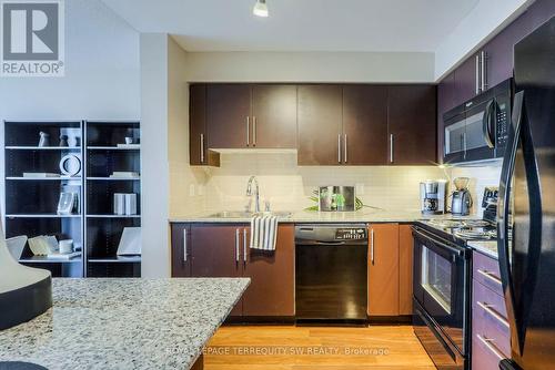 1451 - 25 Viking Lane, Toronto, ON - Indoor Photo Showing Kitchen With Upgraded Kitchen