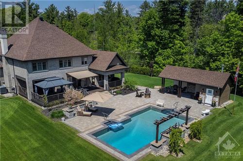 1506 Monaghan Lane, Ottawa, ON - Outdoor With In Ground Pool With Deck Patio Veranda
