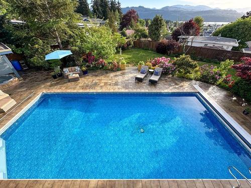 3748 Meares Dr, Port Alberni, BC - Outdoor With In Ground Pool With Backyard