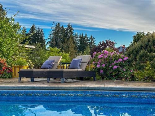 3748 Meares Dr, Port Alberni, BC - Outdoor With In Ground Pool With View