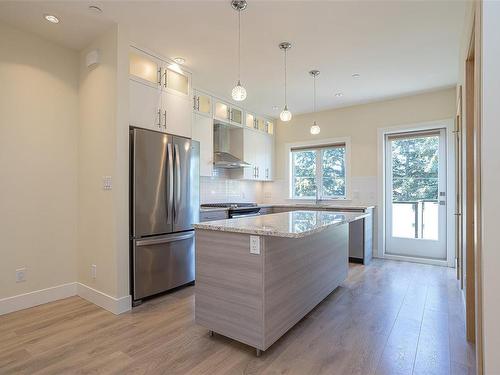 403-2130 Sooke Rd, Colwood, BC - Indoor Photo Showing Kitchen With Upgraded Kitchen