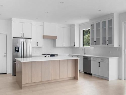 915 Greystone Pl, Langford, BC - Indoor Photo Showing Kitchen With Stainless Steel Kitchen With Upgraded Kitchen