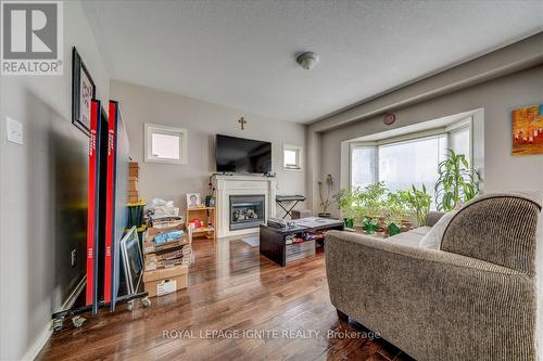 94 Gillett Drive, Ajax, ON - Indoor Photo Showing Living Room With Fireplace