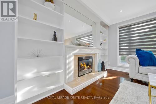 1931 Glendale Drive, Pickering, ON - Indoor With Fireplace