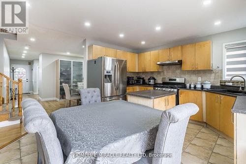 112 Brisdale Drive, Brampton (Fletcher'S Meadow), ON - Indoor Photo Showing Kitchen With Stainless Steel Kitchen