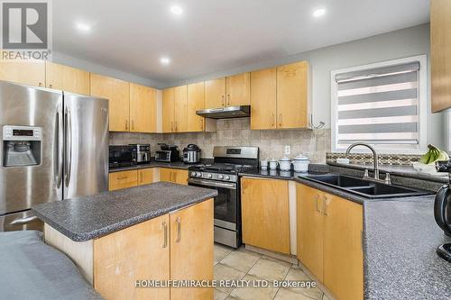 112 Brisdale Drive, Brampton (Fletcher'S Meadow), ON - Indoor Photo Showing Kitchen With Stainless Steel Kitchen With Double Sink