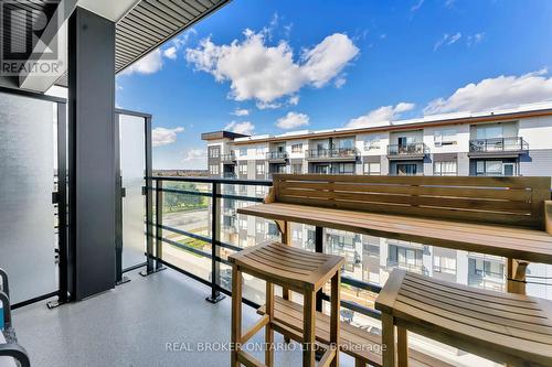 504 - 247 Northfield Drive E, Waterloo, ON - Outdoor With Balcony With Exterior