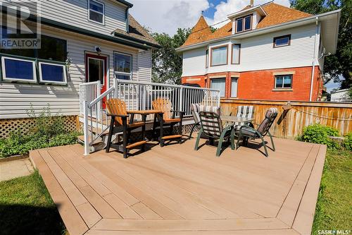 161 28Th Street, Battleford, SK - Outdoor With Deck Patio Veranda With Exterior